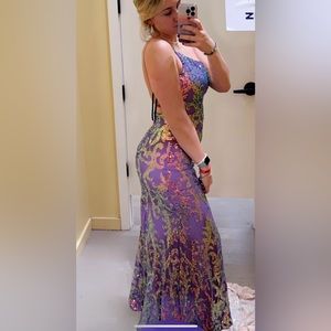 NEVER WORN NEW WITH TAGS PROM DRESS